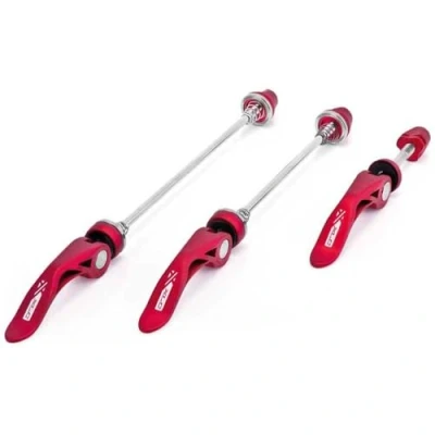 Abbildung von XLC Unisex Erwachsene Schnellspannset QR L05, Rot, Unisize