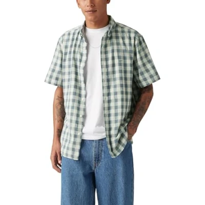 Abbildung von Levi&#039;s Authentic Button DOWN Hemd, Herren, Größe: XL, Vintage indigo