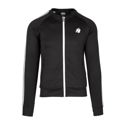 Abbildung von Gorilla Wear Riverside Trainingsjacke, Herren, Größe: 4XL, Black