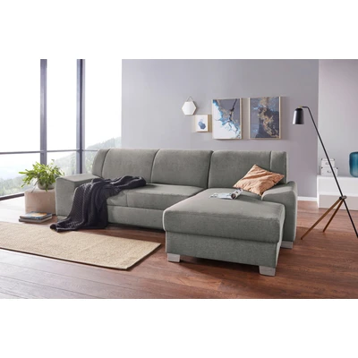 Abbildung von DOMO collection Ecksofa &quot;Anzio L Form&quot;, wahlweise mit Bettfunktion und Federkern