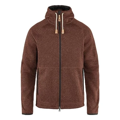Abbildung von Fjallraven 82252 215 Övik Fleece Hoodie M Sweatshirt Herren Autumn Leaf Größe
