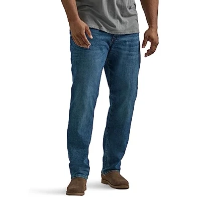 Abbildung von Lee Herren Big &amp; Tall Extreme Motion Straight Taper Jeans, Maddox, 48W x 34L