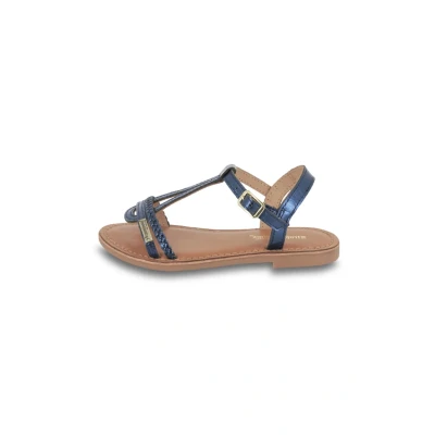 Abbildung von Les Tropeziennes par M Belarbi Badou Riemensandalette für Kinder, Größe: 28, Navy blue Schuhe