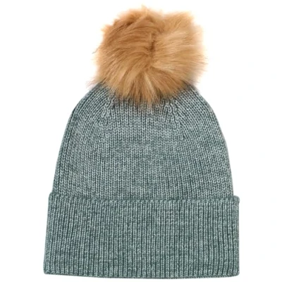 Abbildung von PIECES Damen Pcbina Wool Hood W. Fold Up Noos Bc, Trooper, Einheitsgröße