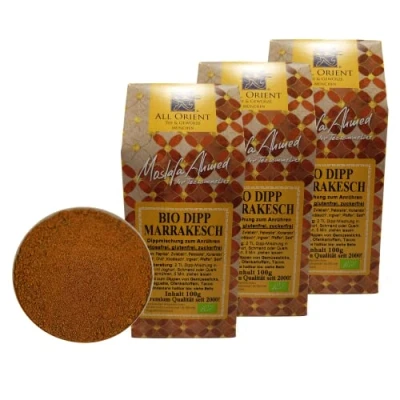 Abbildung von 3x 100g BIO Dipp Marrakesch