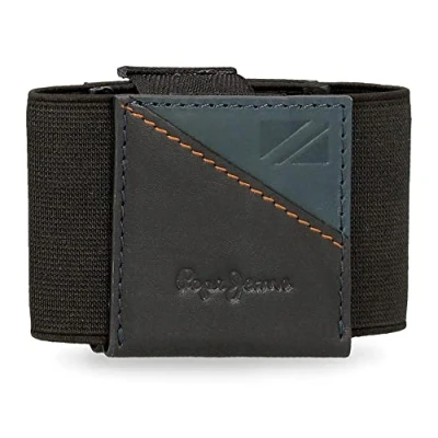 Abbildung von Pepe Jeans Striking Geldbörse mit Kartenhalter, braun, 11 x 7 1,5 cm, Leder, Kartenfach