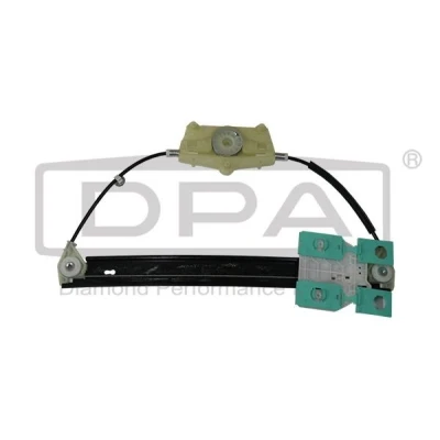 Abbildung von Dpa Fensterheber hinten rechts elektrisch 88391796702 AUDI: A6 C6 Allroad, Avant, Limousine