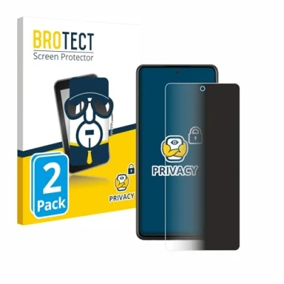 Abbildung von BROTECT (2 Stück Anti Spy Blickschutzfolie für Samsung Galaxy A72 5G Privacy Screen Protector [Displayschutz Folie, Sichtschutz, Blaulichtfilter]