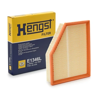 Abbildung von HENGST FILTER E1346L Luftfilter 66 219 271 Filtereinsatz BMW: 5 Touring, X3, 6 Gran Turismo