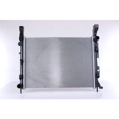 Abbildung von NISSENS 637618 Kühler, Motorkühlung Aluminium 562 418 26 Kühlrippen gelötet RENAULT: Kangoo II Express, / Grand