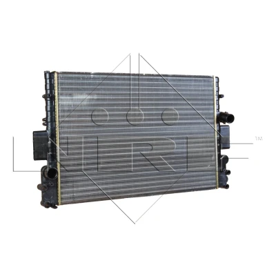 Abbildung von NRF Economy Class 53614A Kühler, Motorkühlung Aluminium 650 452 34 Kühlrippen mechanisch gefügt IVECO: DAILY 4 Kasten/Kombi