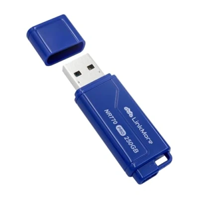 Abbildung von LinkMore NR770 250 GB USB 3.2 Gen2 Flash Laufwerk, Lesegeschwindigkeit bis zu 1000 MB/s, Schreibgeschwindigkeit 800 Daumenlaufwerk