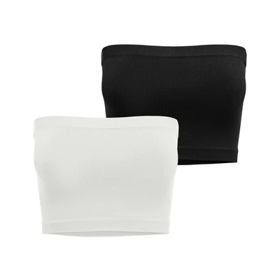 Abbildung von ONLY BANDEAU BH &quot;ONLVICKY RIB SEAMLESS 2 PACK TOP&quot;