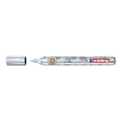 Abbildung von edding 4 74054 Lackmarker active paint 74 M, 1 2 mm, silber