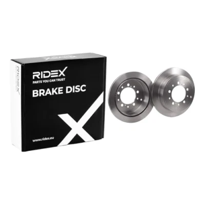 Abbildung von RIDEX 82B1309 Bremsscheibe Hinterachse 345 18 5/13 150 innenbelüftet ohne Radnabe, Radbefestigungsbolzen, Schrauben TOYOTA: Land Cruiser 200
