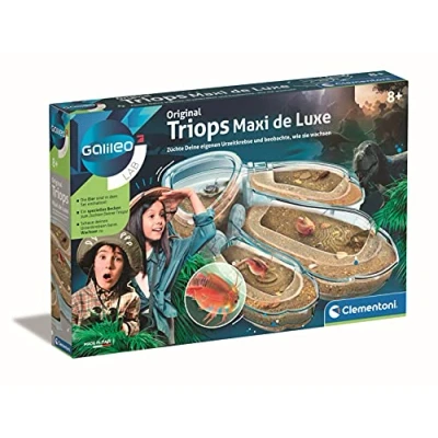 Abbildung von Clementoni® Experimentierkasten Galileo, Original Triops Maxi de Luxe, Made in Europe
