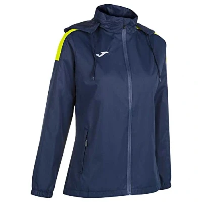 Abbildung von Joma Unisex S Trivor Regenjacke, Marineblau, Neongelb,