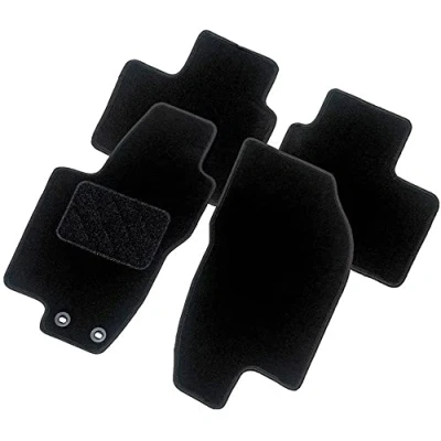 Abbildung von AutoStyle TM SK524 Fußmattensatz Textil vorne und hinten 4 schwarz SKODA: Enyaq IV SUV