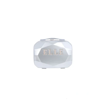 Abbildung von ELLE Kosmetik Kosmetiktasche, Größe: One Size, Silver