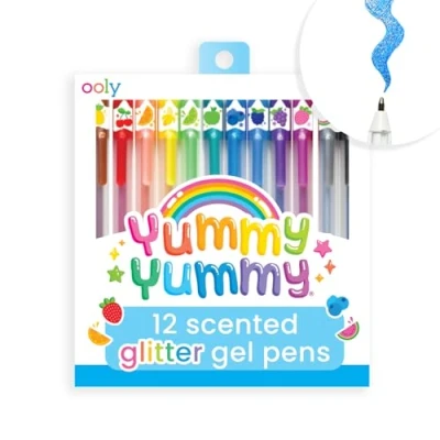 Abbildung von Bunte Luftballons Duftende Gelstifte mit Glitter