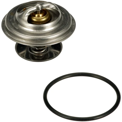 Abbildung von GATES TH01982G1 Kühlwasserthermostat 82 mit Dichtungen ohne Gehäuse MERCEDES BENZ: T2/L Kasten / Kombi, Pritsche/Fahrgestell, LK/LN2, MAN: L 2000