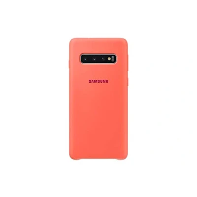 Abbildung von Silicone Cover für Galaxy S10 Berry Pink