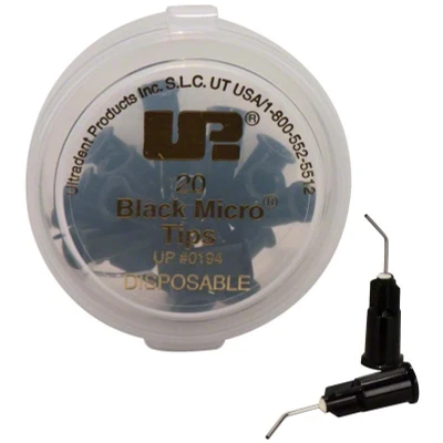 Abbildung von Black Micro Tip 20er Pack 20 Tips