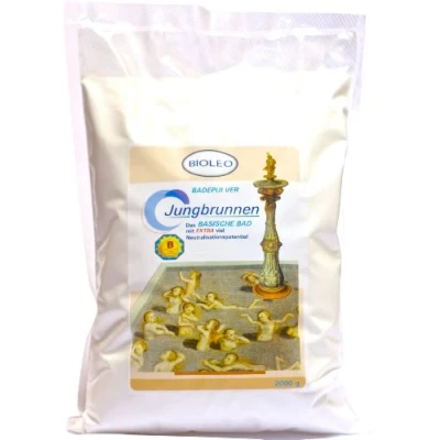 Abbildung von Bioleo Jungbrunnen Basisches Badepulver 2000 g