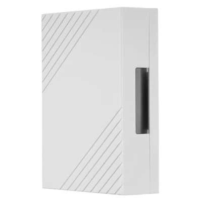 Abbildung von REV Türgong Doppelklang Gong, 4,5V DC, 8 12VAC/0,5A, bis 83dB, weiß