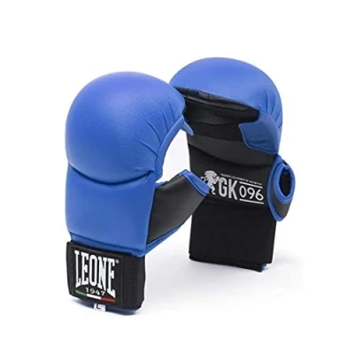 Abbildung von LEONE 1947, Karate Fit Handschuhe, Unisex Erwachsene, Blau, S, GK096