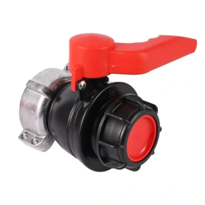 Abbildung von FOGWOWO IBC Adapter Kugelhahn 60 mm zu 75 Tank Zubehör Ersatzkugelhahn Absperrhahn Ventil für Regenwassertank,Container, Regentonne