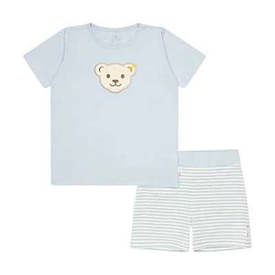 Abbildung von Steiff Set Nachtwäsche für Kinder, Größe: 122, Celestial blue