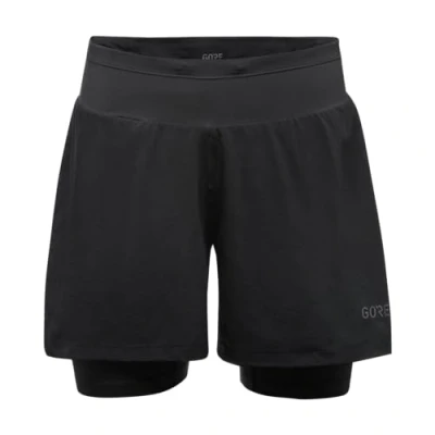 Abbildung von GORE WEAR Damen R5 Kurze 2in1 Shorts, Schwarz, 40 EU