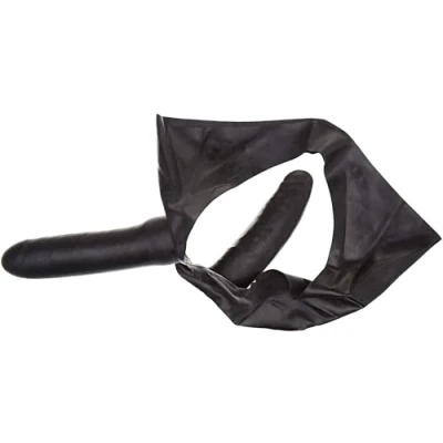 Abbildung von Slip aus Latex, mit Außen und Innendildo