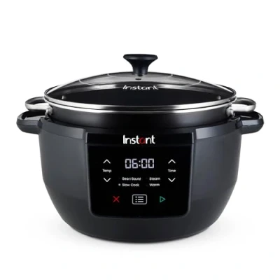 Abbildung von Instant Pot Multikocher, 800 W, 4 in 1 Funktion, 7,1L, EasyGrab Griffe, Zeit Temperatureinstellung