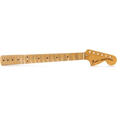 Abbildung von Fender Neck, Road Worn® &#039;70&#039;s Telecaster® Deluxe 21 Medium Jumbo Frets, Maple, &quot;C&quot; Shape