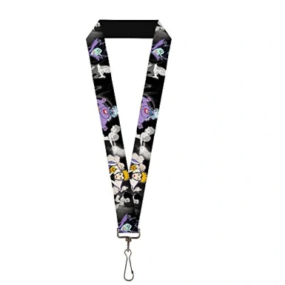 Abbildung von Buckle Down Unisex Erwachsene Lanyard 1.0&quot; Little Mermaid Under The Sea Scenes2 oc Schlsselanhnger, Mehrfarbig, Einheitsgröße