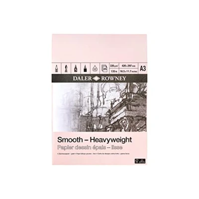 Abbildung von DR GDAHWPA3 Notizblock, gummiert, schwer, A3