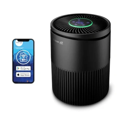 Abbildung von Clean Air Optima Luftreiniger Intelligenter HEPA UV Ionisator CA 503B Compact Smart, für 30 m² Räume, Optima® App