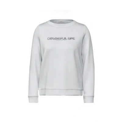 Abbildung von Cecil LOOK Sweatshirt, Damen, Größe: Large, Grau