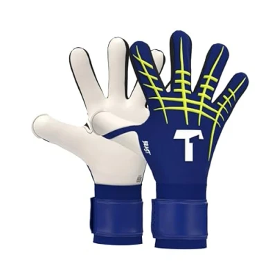 Abbildung von T1TAN Blue Beast 3.0 Torwarthandschuhe Herren Profi Fussballhandschuhe Erwachsene &amp; Jugendliche Die Handschuhe für Fußball und jeden Torwart Größe 10