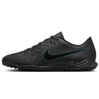 Abbildung von Nike Performance Tiempo Legend 10 CLUB TF Fußballschuh Multinocken, Größe: 36.5, Black/deep jungle Hochwertiges lederimitat