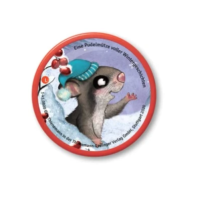Abbildung von Kekz Audiochip für Kekzhörer, Der Kleine Siebenschläfer 1: Eine Pudelmütze voller Wintergeschichten, Hörspiel Kinder ab 3 Jahren, Spielzeit ca. 86 min