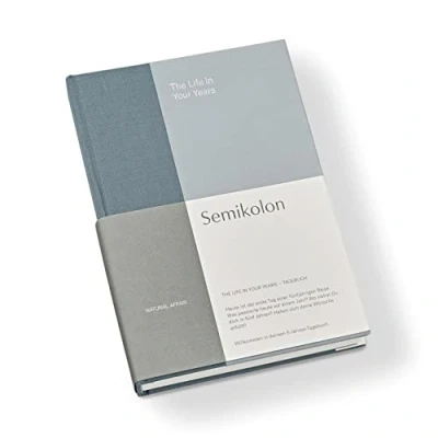 Abbildung von Semikolon Fünfjahresbuch The Life in Your Years Sea Salt