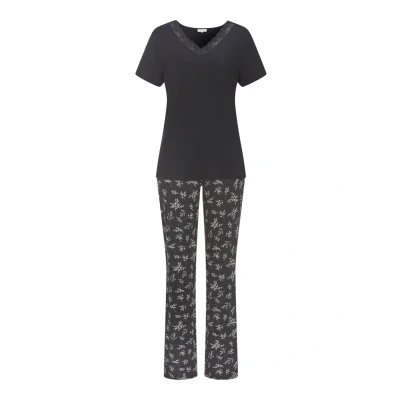 Abbildung von Vivance Dreams Pyjama, (Set, 2 tlg.), mit süßem Blumen Print