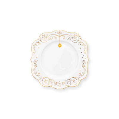 Abbildung von PIP STUDIO Royal Winter White Brotteller 17cm