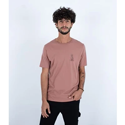 Abbildung von Hurley Herren Evd Rodeo S/S Tshirt, Phantom Rose, XL