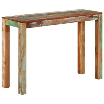 Abbildung von vidaXL Konsolentisch Konsole Beistelltisch Flurtisch Sideboard Ablagetisch Wandtisch Frisiertisch Schminktisch 110x35x76cm Altholz Massiv