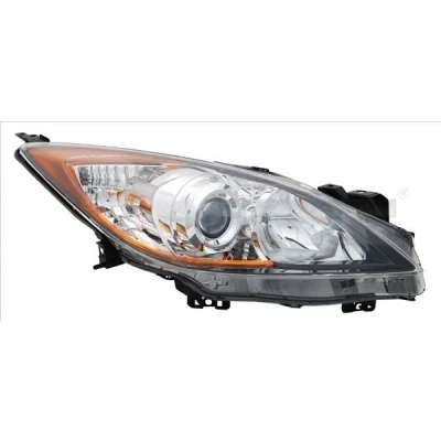 Abbildung von TYC 20 11998 05 2 Scheinwerfer links H11/HB3 für Rechtsverkehr ohne Elektromotor MAZDA: 3 Hatchback