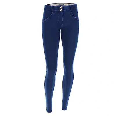 Abbildung von Freddy WR.UP Denim Pushup Jeggings, Damen, Größe: Small, Jeans scuro cuciture in tono
